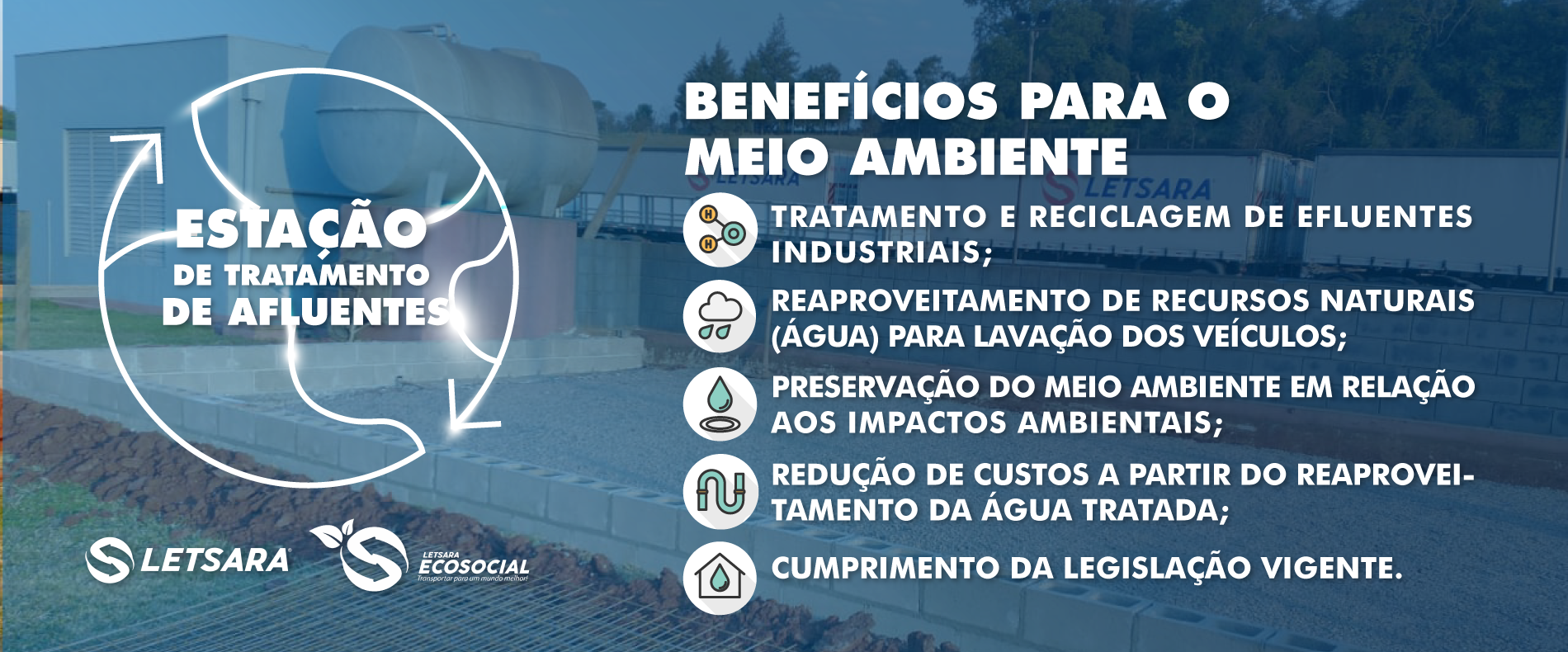 Benefícios efluentes